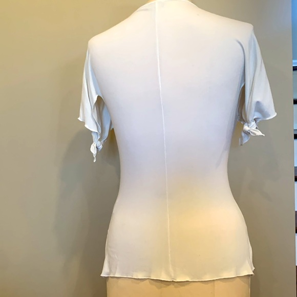 Armani Jeans sexy jersey low cut top - Picture 4 of 8